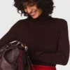 Pullover aus Wolle und Seide