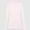 Pullover aus Wolle und Seide