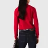 Pullover mit Polokragen und Stickerei