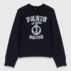 Pullover mit Rundhalsausschnitt und Aufdruck