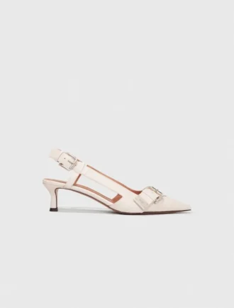 Pumps mit doppelter Schnalle