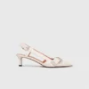 Pumps mit doppelter Schnalle