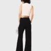 Ärmelloses Oberteil aus Tweed-Lurex