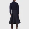 Rollkragenpullover aus Wolle