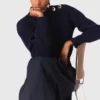Rollkragenpullover aus Wolle