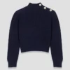 Rollkragenpullover aus Wolle