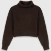 Rollkragenpullover aus Yak-Mischung