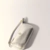Sarah Clutch aus Metallic-Leder