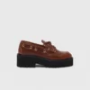 Schuhe mit klobiger Sohle
