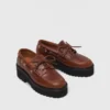 Schuhe mit klobiger Sohle