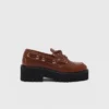 Schuhe mit klobiger Sohle