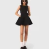 Skaterkleid mit verzierten Schleifen