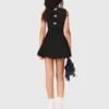 Skaterkleid mit verzierten Schleifen