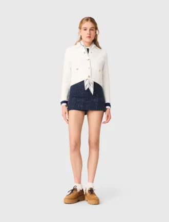 Skort mit Lagen-Effekt