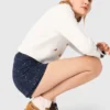 Skort mit Lagen-Effekt