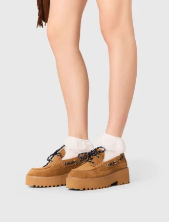 Spitzenrüschen-Socken