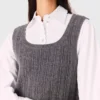 Strickoberteil mit herausnehmbarem Hemd