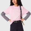 T-Shirt mit maritimem Print