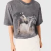 T-Shirt mit Pferdemotiv