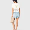 T-Shirt mit Sommerprint