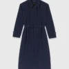 Trenchcoat mit abnehmbarer Kapuze mit Strasssteinen