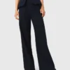 Tweedhose mit geradem Bein