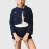 Verzierter, verkürzter Blazer