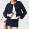 Verzierter, verkürzter Blazer