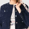 Verzierter, verkürzter Blazer