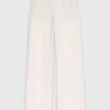 Weit geschnittene Hose in Tweed-Optik
