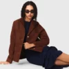 Wildlederjacke