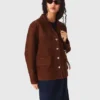 Wildlederjacke